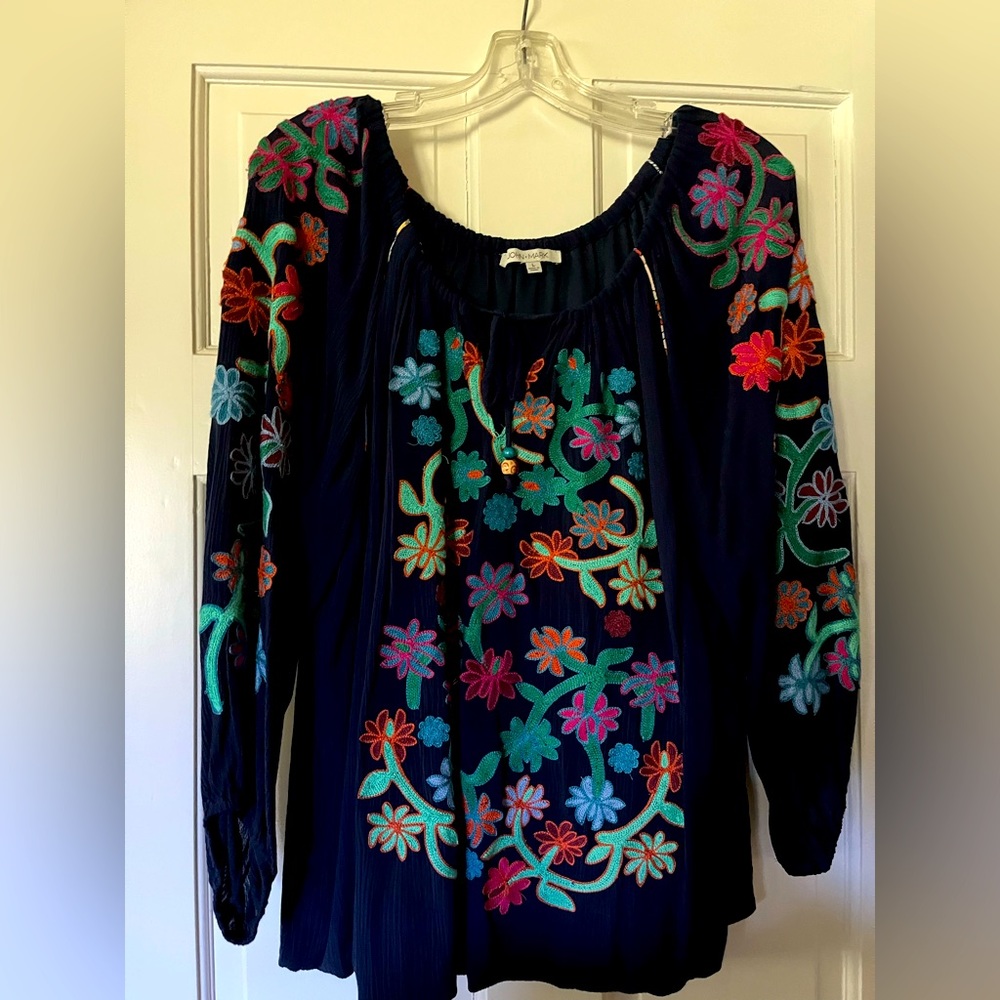 John Mark top Size L navy